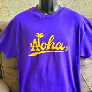 Aloha Lakers Dodgers. Size Large.  Optional Sizes Available